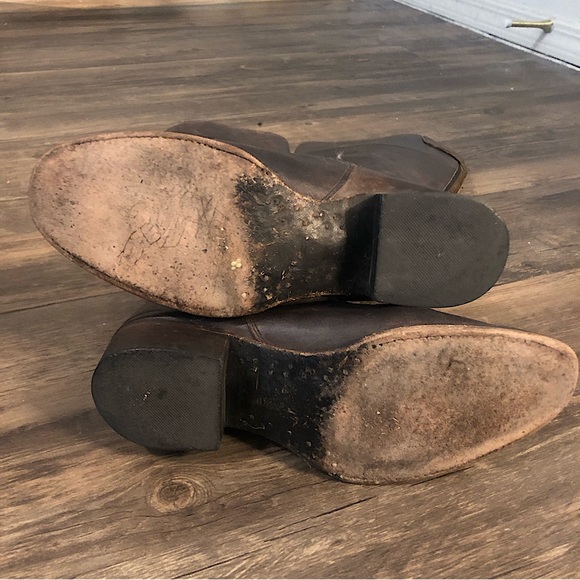 Free Bird by Steven Stable tall boot sz 8 dark brown boho leather riding… - Picture 12 of 16